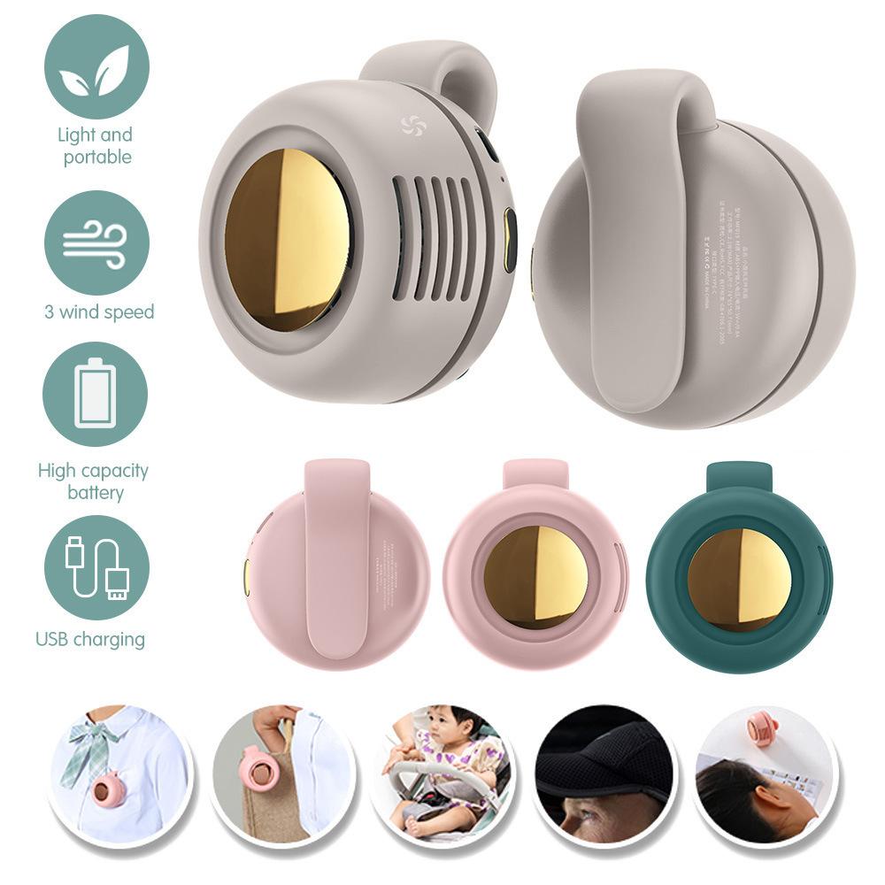 Oscillating Fan Clip - Kipas Senyap Portabel Mini USB Isi