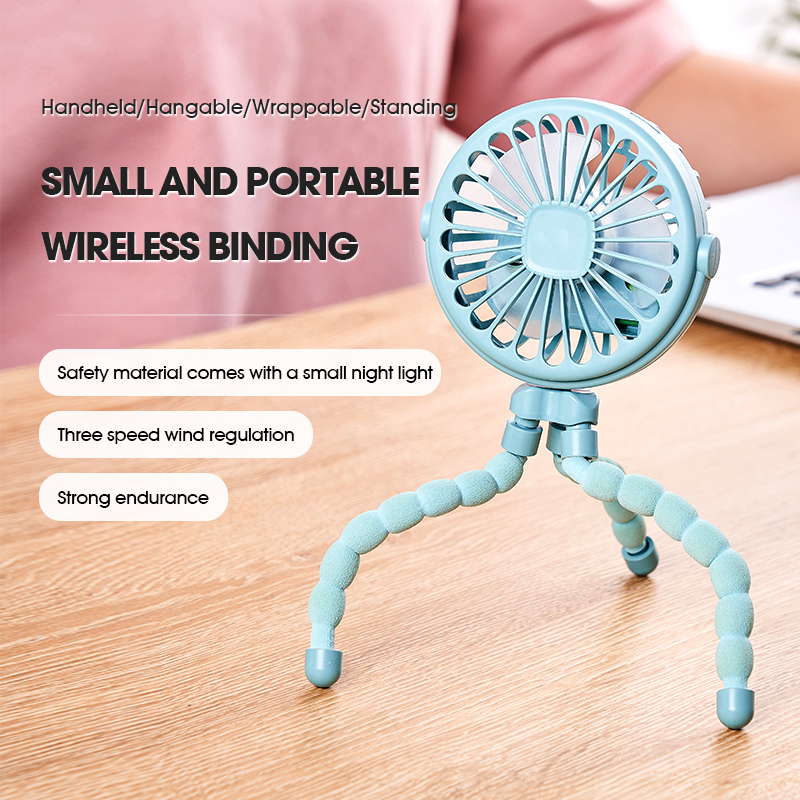 Oscillating Fan Clip - Kipas Bayi Portabel HOMEFISH, Kipas Mini