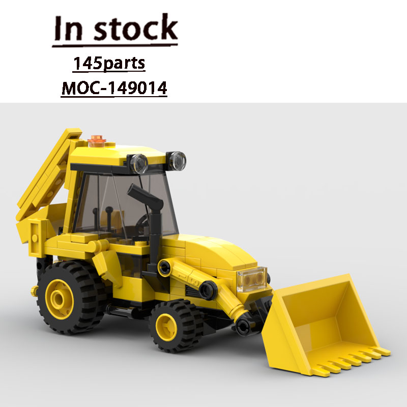 Urban Farming Building - MOC-149014 Model Blok Bangunan Mini Bulldozer