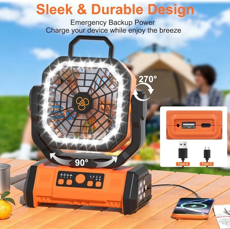 Kipas Pendingin Portabel Multi - Oscillating Fan Clip ulasan dan harga