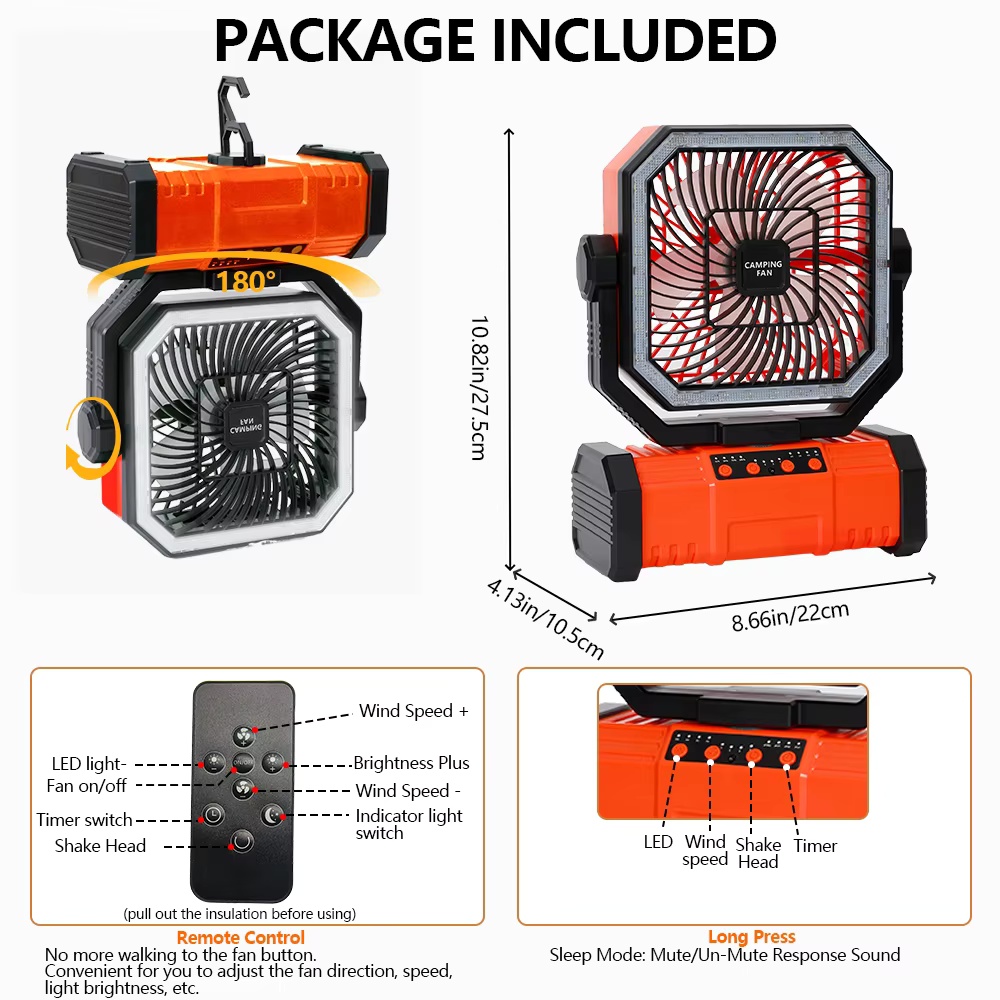Kipas Pendingin Portabel Multi - Oscillating Fan Clip ulasan dan harga