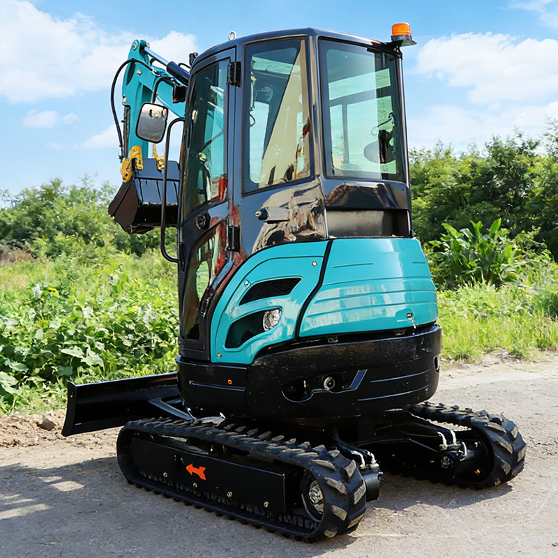 Excavator Mini Beroda Rantai B - Urban Farming In China ulasan dan harga