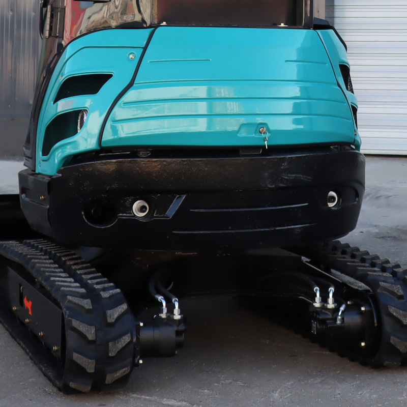 Excavator Mini Beroda Rantai B - Urban Farming In China ulasan dan harga