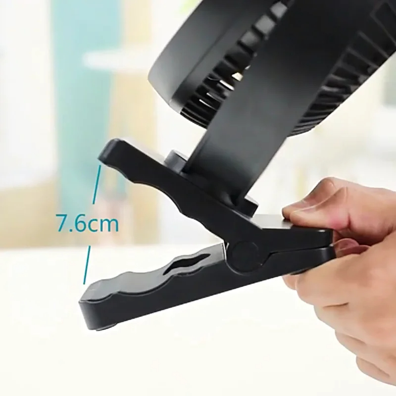 Kipas Angin Listrik Nirkabel U - Oscillating Fan Clip ulasan dan harga