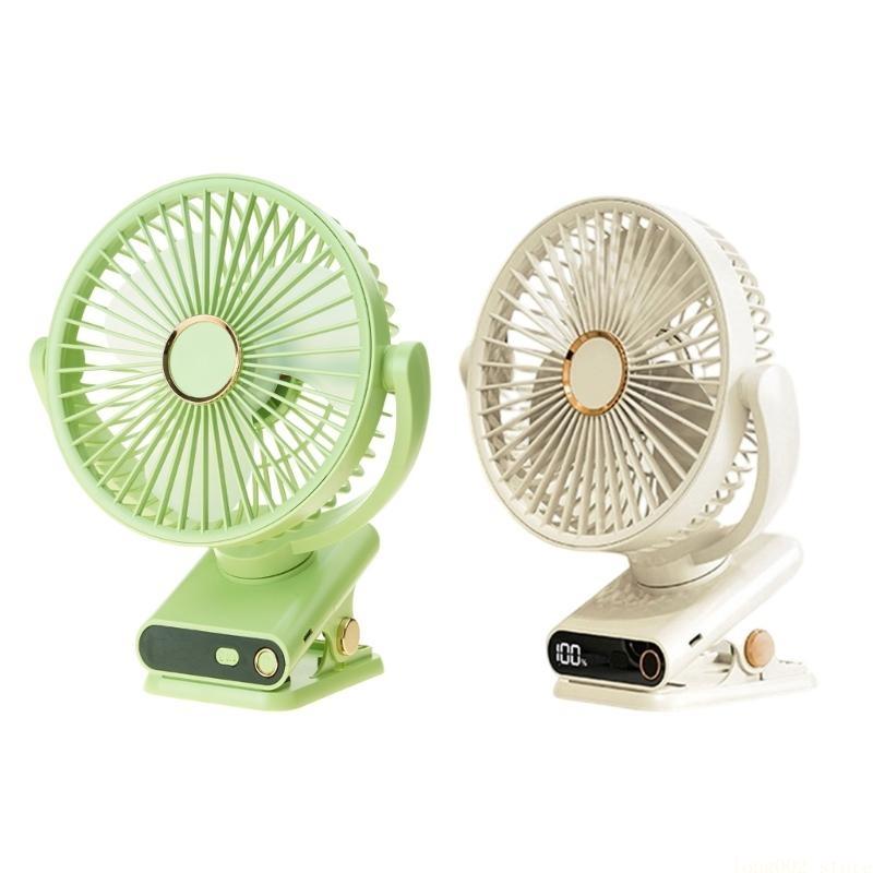 D0AB Kipas Mini Klip Dapat Dis - Oscillating Fan Clip ulasan dan harga