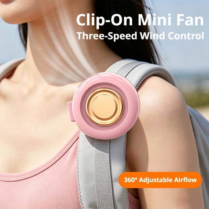 Kipas Klip Portabel Mini Hands - Oscillating Fan Clip ulasan dan harga
