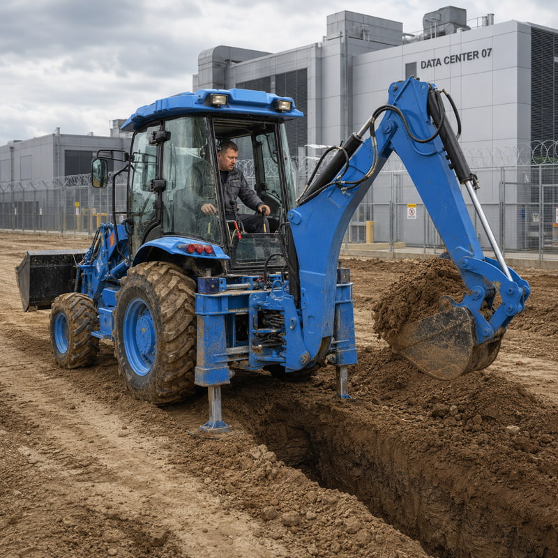 EPA 1Ton Loader Backhoe dengan - Urban Farming In China ulasan dan harga