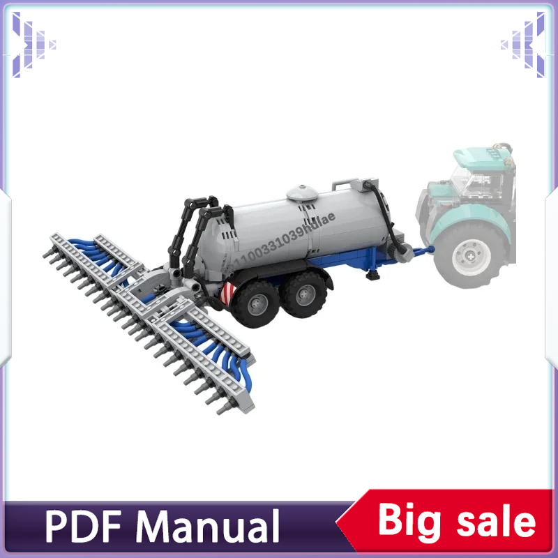Set Bangunan MOC Traktor Kota, - Urban Farming Building ulasan dan harga