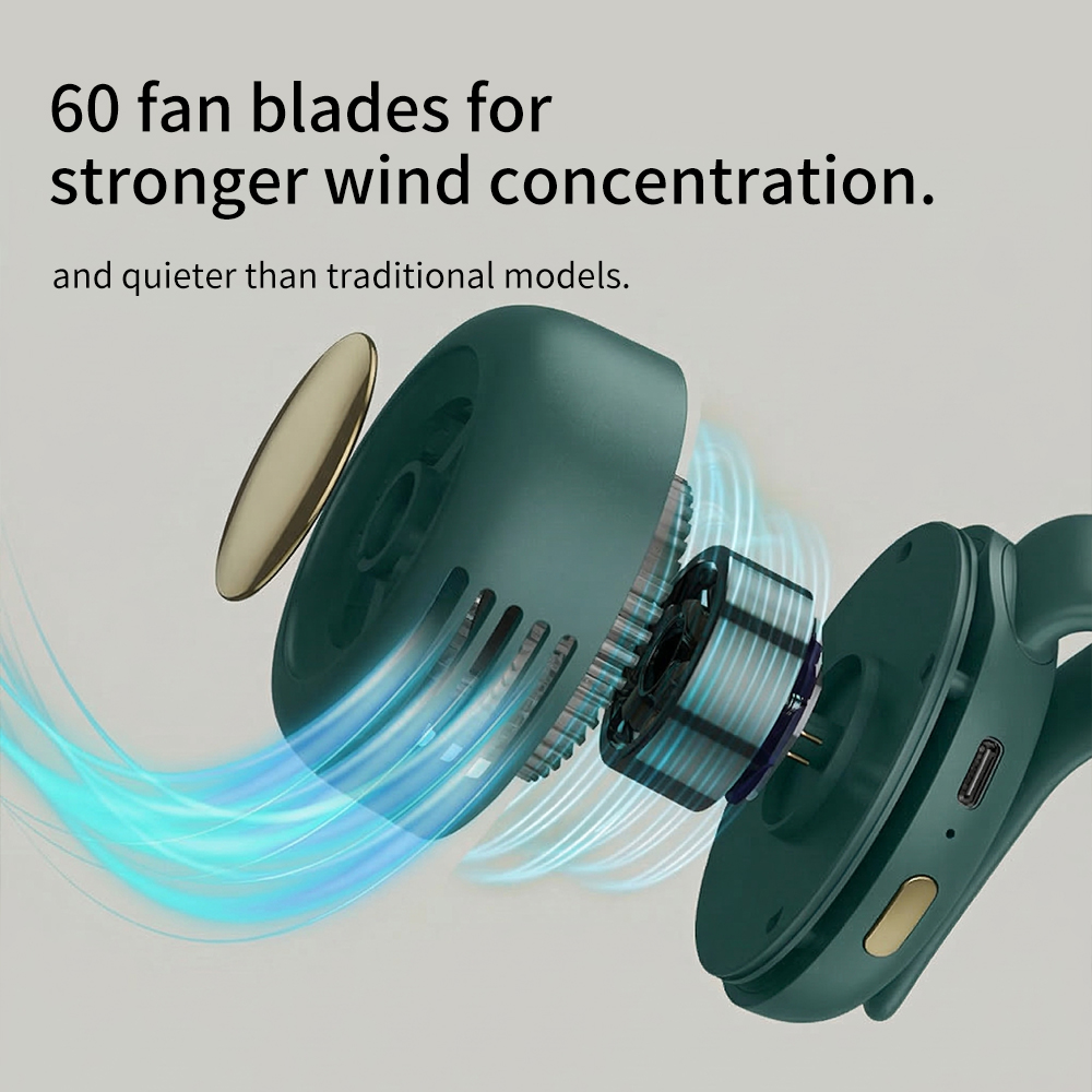 Kipas Leher Pinggang Portabel  - Oscillating Fan Clip ulasan dan harga