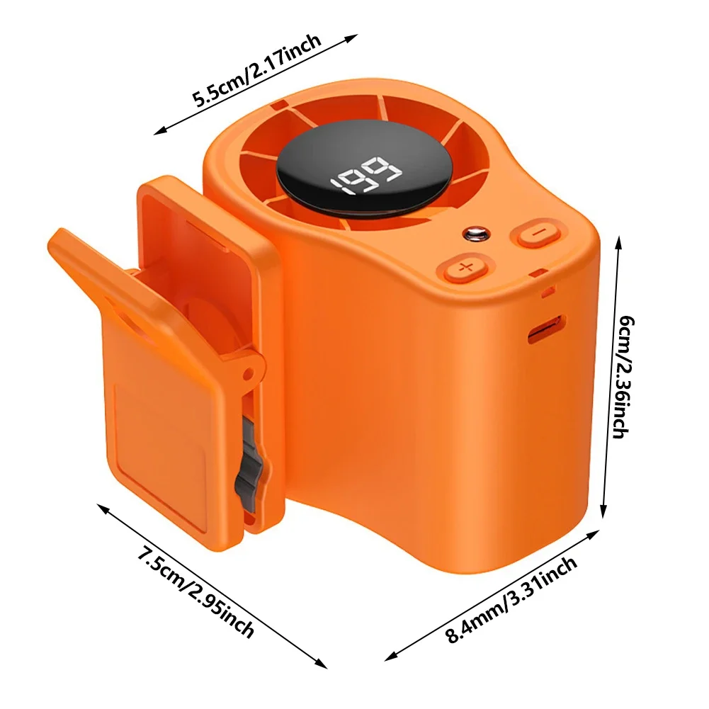 Kipas AC Mobil Portabel USB Is - Oscillating Fan Clip ulasan dan harga