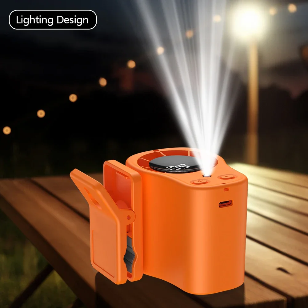 Kipas AC Mobil Portabel USB Is - Oscillating Fan Clip ulasan dan harga