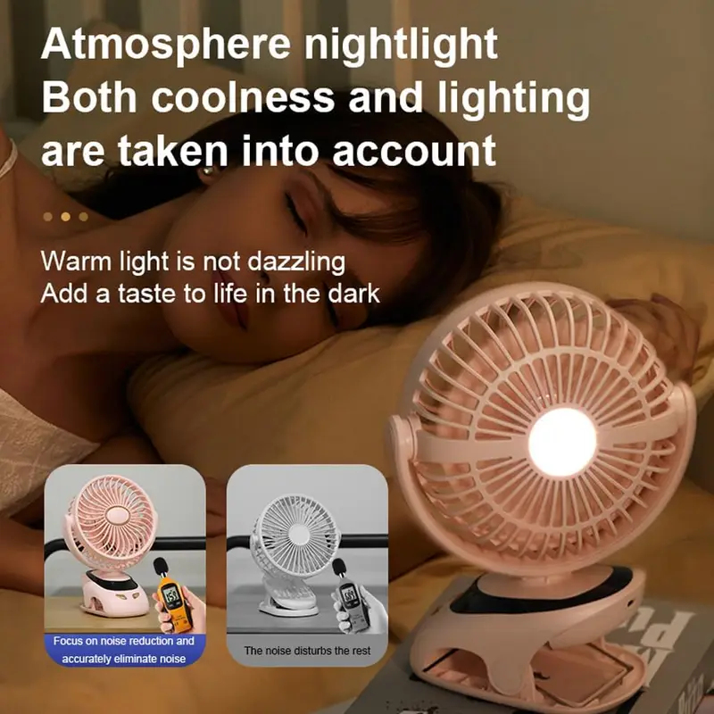 Kipas Meja Kecil yang Dapat Di - Oscillating Fan Clip ulasan dan harga