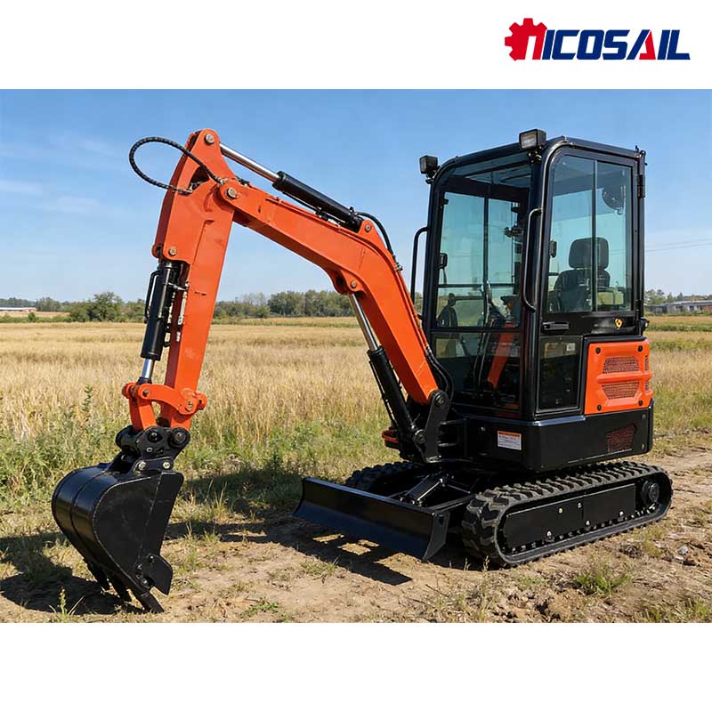 Excavator Mini 2t yang Mudah D - Urban Farming In China ulasan dan harga
