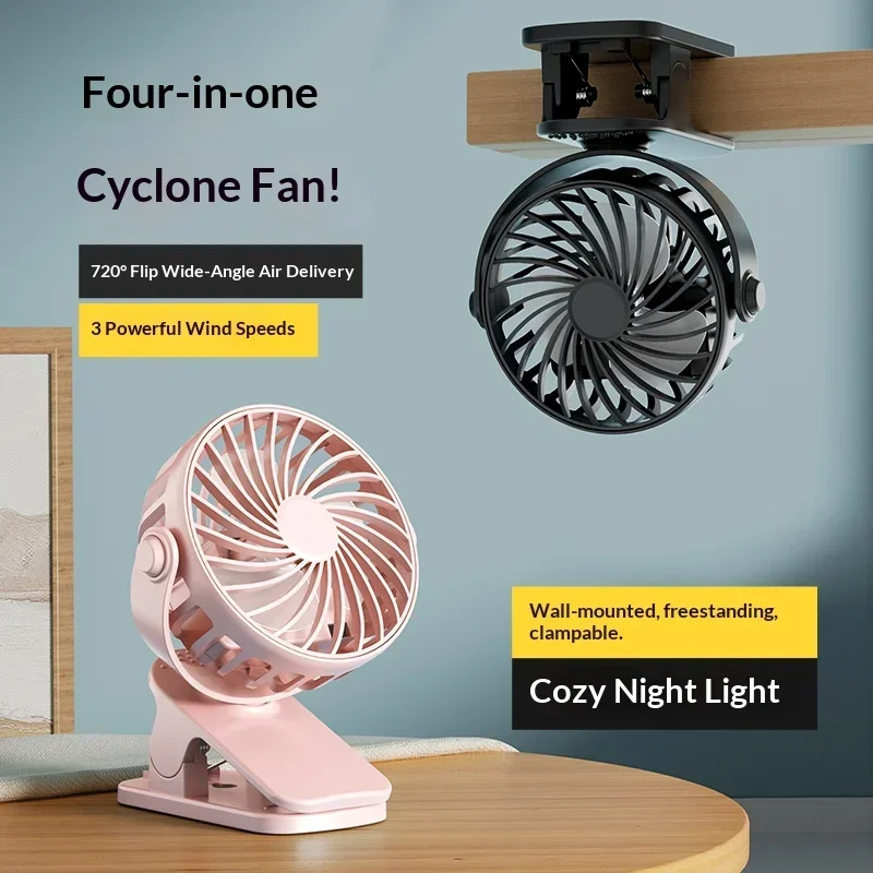 Kipas Pendingin Mini Portabel  - Oscillating Fan Clip ulasan dan harga