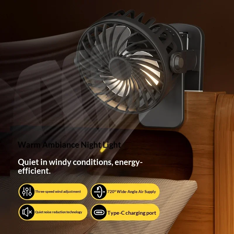 720 ° Kipas Klip Dapat Diputar - Oscillating Fan Clip ulasan dan harga